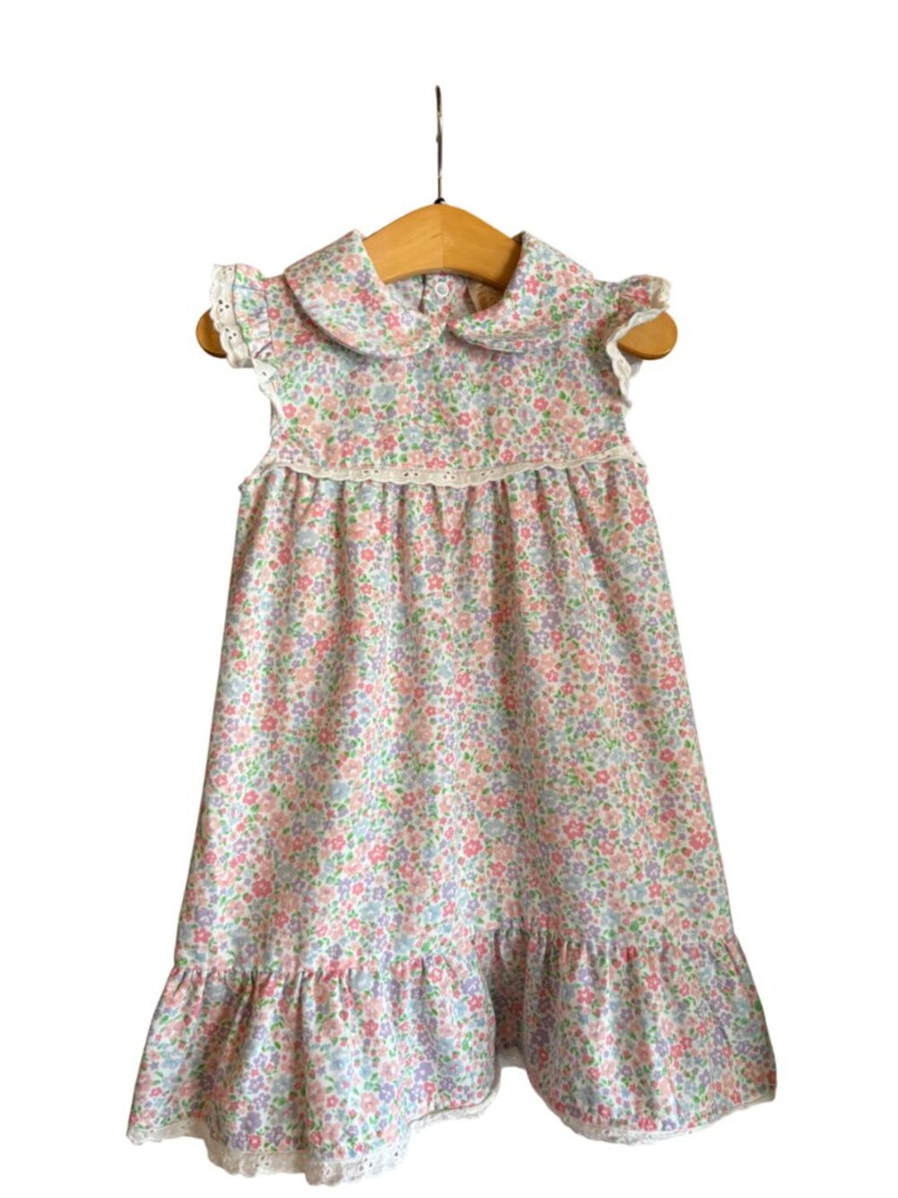 The Beaufort Bonnet Company Floral Collared Dress Size 18-24M